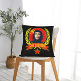 FUNDA DE COJÍN CHE GUEVARA COMUNISMO SOVIÉTICO MÚLTIPLES RETRATOS