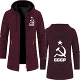 PARKA CCCP FAUCILLE ET MARTEAU HOODIE LONG