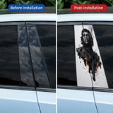 STICKER CHE GUEVARA VISAGE VINYLE 2 PIECES DECORATION VOITURE