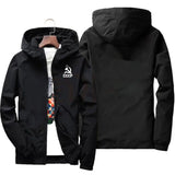 GROßE SOWJETISCHE JACKE MIT MULTIDESIGN