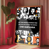 AFFICHE CHE GUEVARA CHANGER LE MONDE MOSAIQUE PORTRAITS