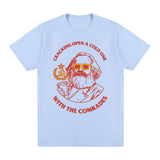 T-Shirt Karl Marx "Cracking Open a Cold One"