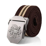 CEINTURE TOILE AIGLE IMPÉRIAL RUSSE 20 COLORIS
