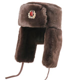 CHAPKA URSS BADGE AVIATEUR THERMIQUE HIVER