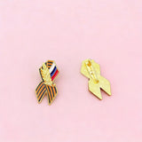 PIN RUBAN GEORGE DRAPEAU RUSSE TRICOLORE