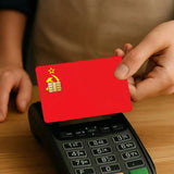 STICKER CARTE BANCAIRE DRAPEAU URSS