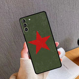 SAMSUNG RED HAMMER SICKLE CCCP CASE