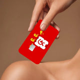 SKIN CARTE BANCAIRE EMBLEME URSS ROUGE OR