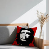 ЧЕХОЛ НА ПОДУШКУ CHE GUEVARA ДВУСТОРОННИЙ, ЗЕЛЕНЫЙ ХАКИ В МИНИСТРИИ