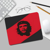 MUISMAT CHE GUEVARA TWEEKLEURIG SILHOUET ROOD ZWART DIAGONAAL