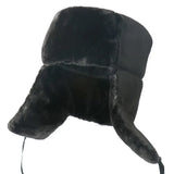 CHAPKA USHANKA AVEC BADGE SOVIÉTIQUE