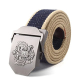 CEINTURE TOILE AIGLE IMPÉRIAL RUSSE 20 COLORIS