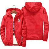 GROßE SOWJETISCHE JACKE MIT MULTIDESIGN