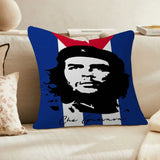 KUSSENHOES CHE GUEVARA REVOLUTIONAIR PORTRET SEPIA VINTAGE