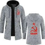 PARKA CCCP FAUCILLE ET MARTEAU HOODIE LONG