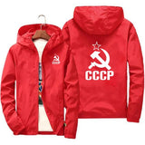 GROßE SOWJETISCHE JACKE MIT MULTIDESIGN