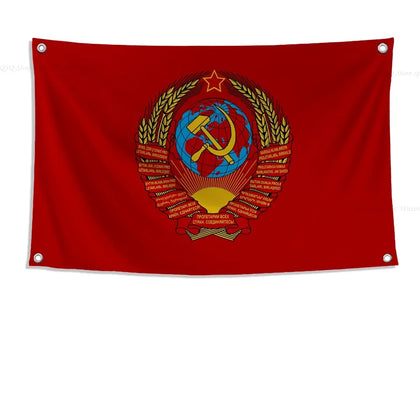 VLAG USSR OFFICIEEL EMBLEEM