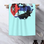 SERVIETTE CHE GUEVARA CUBA BLEU