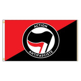 DRAPEAU ACTION ANTIFASCITE