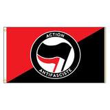 DRAPEAU ACTION ANTIFASCITE