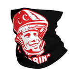 CACHE-COU YOURI GAGARINE ROUGE & BLANC