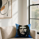 CHE GUEVARA DOUBLE SIDED CUSHION COVER BLACK PORTRAIT DARK BACKGROUND
