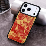 COQUE CCCP BLASON COLORÉ ROUGE BORDEAUX IPHONE 2