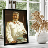 POSTER STALIN OFFICE WHITE SUIT BÜCHER