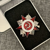 Pins Communiste Étoile Rouge Classique