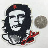 ECUSSON CHE GUEVARA PORTRAIT ROUGE FOND NOIR 6X9CM