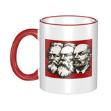 MUG MARX ENGELS LENIN COMMUNIST CERAMIC