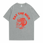 T-Shirt Karl Marx "Eat the Rich"