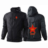 SOWJETISCHE JACKE MIT MULTIDESIGN, MEHRERE GRÖSSEN