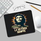 MUISMAT CHE GUEVARA TWEEKLEURIG SILHOUET ROOD ZWART DIAGONAAL