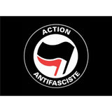 DRAPEAU ACTION ANTIFASCITE