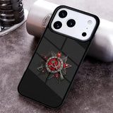 COQUE CCCP BLASON COLORÉ ROUGE BORDEAUX IPHONE 2