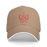 USSR CAP SICKLE HAMMER CCCP BASEBALL