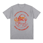 T-Shirt Karl Marx "Cracking Open a Cold One"