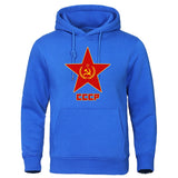 CCCP ANTHRAZITGRAUES KAPUZENSWEATSHIRT