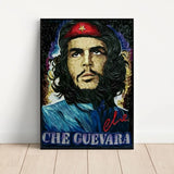 POSTER CHE GUEVARA COLLAGE KLEURRIJK WERELDCITAAT