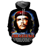 SWEAT À CAPUCHE CHE GUEVARA "CUBAIN"