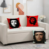 ЧЕХОЛ НА ПОДУШКУ CHE GUEVARA ДВУСТОРОННИЙ, ЗЕЛЕНЫЙ ХАКИ В МИНИСТРИИ
