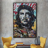 POSTER CHE GUEVARA ARTISTIQUE MULTICOLORE