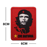 PATCH CHE GUEVARA PATCH MILITARE SFONDO CACHI STELLA GIALLA 6X8CM