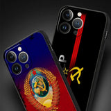 FUNDA PARA IPHONE HOZ BANDERA ROJA CCCP