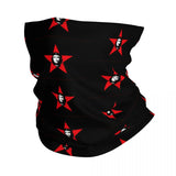 RED STAR NECK WARMER