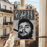 POSTER CHE GUEVARA ERNESTO TYPOGRAFISCHE ZIGARRE NB