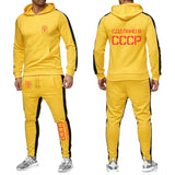 JOGGING JOGGERS CCCP SDELANO V SSSR BLANCO RAYAS ROJAS