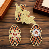 PIN RUBAN GEORGE DRAPEAU RUSSE TRICOLORE
