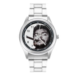 MONTRE MILITANTE CIGARE NOIR & BLANC